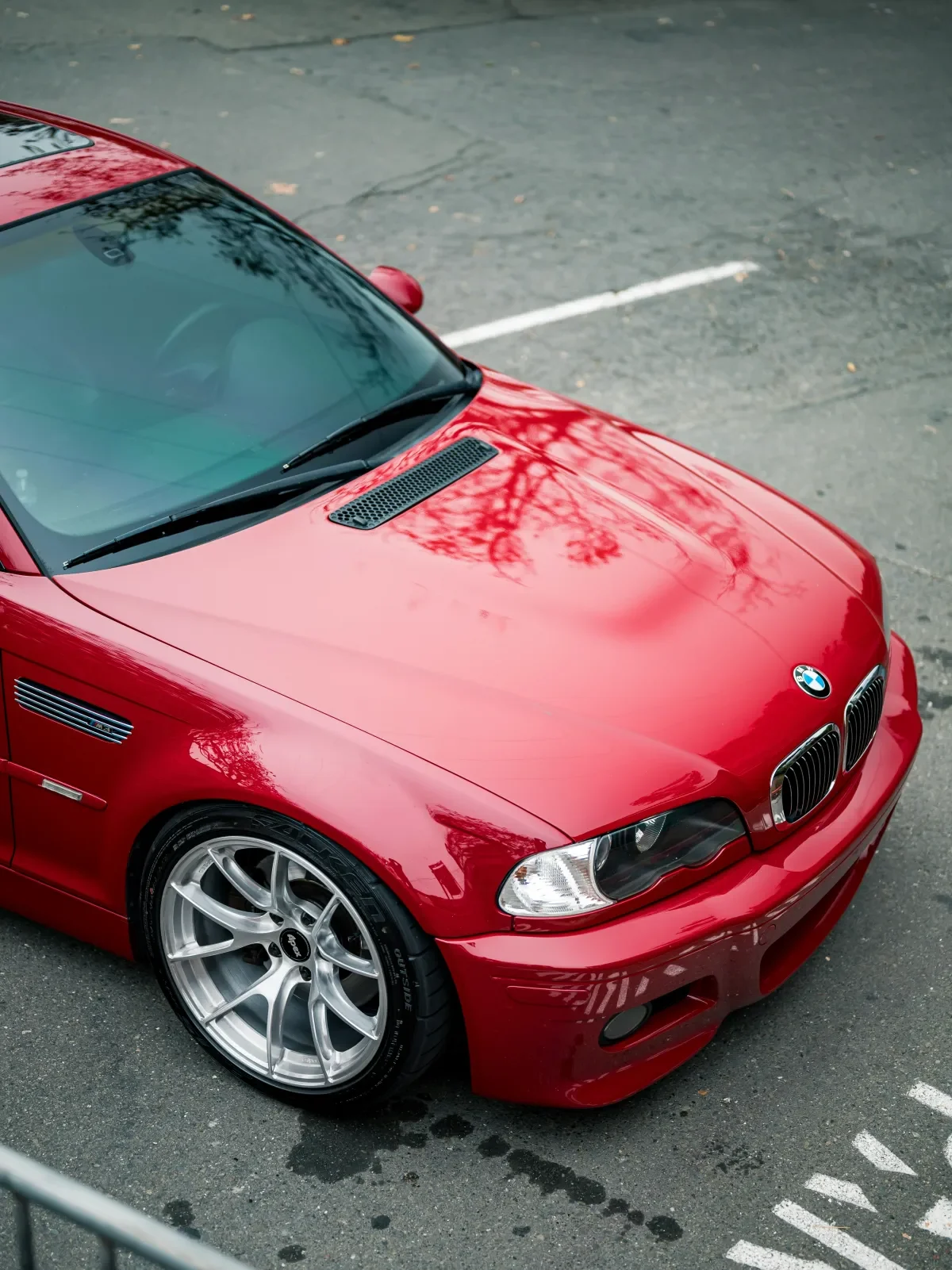 E46 M3 on Apex VS-5RS