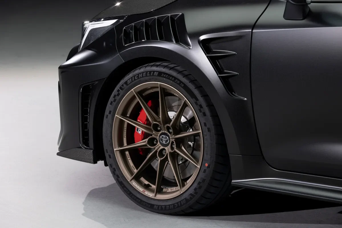 GRMN Corolla 18x8.5 +30 Matte Bronze wheels