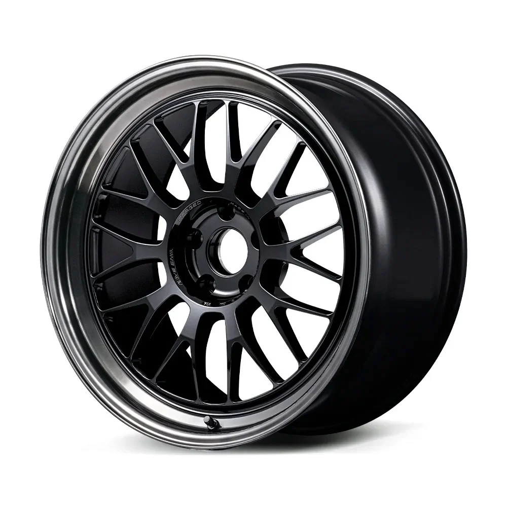 Volk Racing 21A in Double Pressed Black